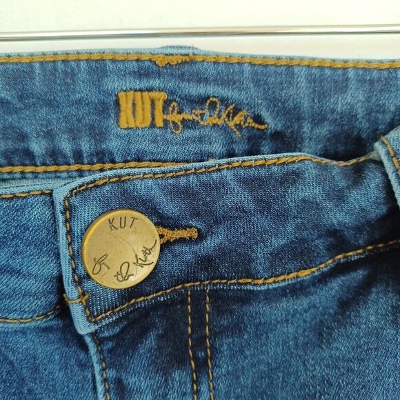 Kut from the Kloth Womens Medium Blue Wash Denim Size 8 - Picture 5 of 14